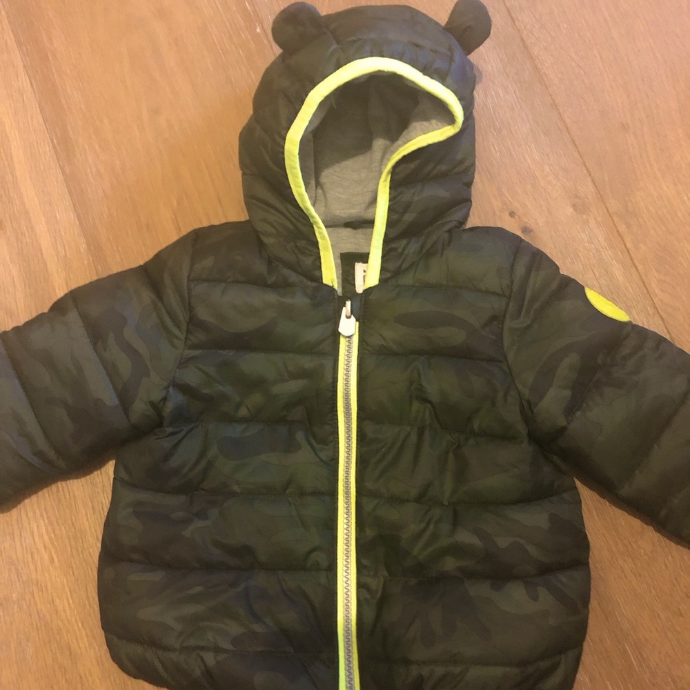 Baby gap jacket. Camouflage print 12-18 months
